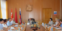 глава округа провел еженедельное рабочее совещание - фото - 3 - Руднянский район