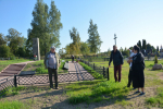 глава округа встретился с подрядчиком, выполняющим благоустройство территории памятника "Скорбящая мать" - фото - 3