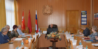 глава округа провел еженедельное рабочее совещание - фото - 3 - Руднянский район