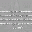 перечень региональных мер социальной поддержки для участников специальной военной операции и членов их семей - фото - 1 - Руднянский район