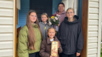Акция – поздравление «Спасибо вам, учителя!» (Переволочская библиотека и СДК)